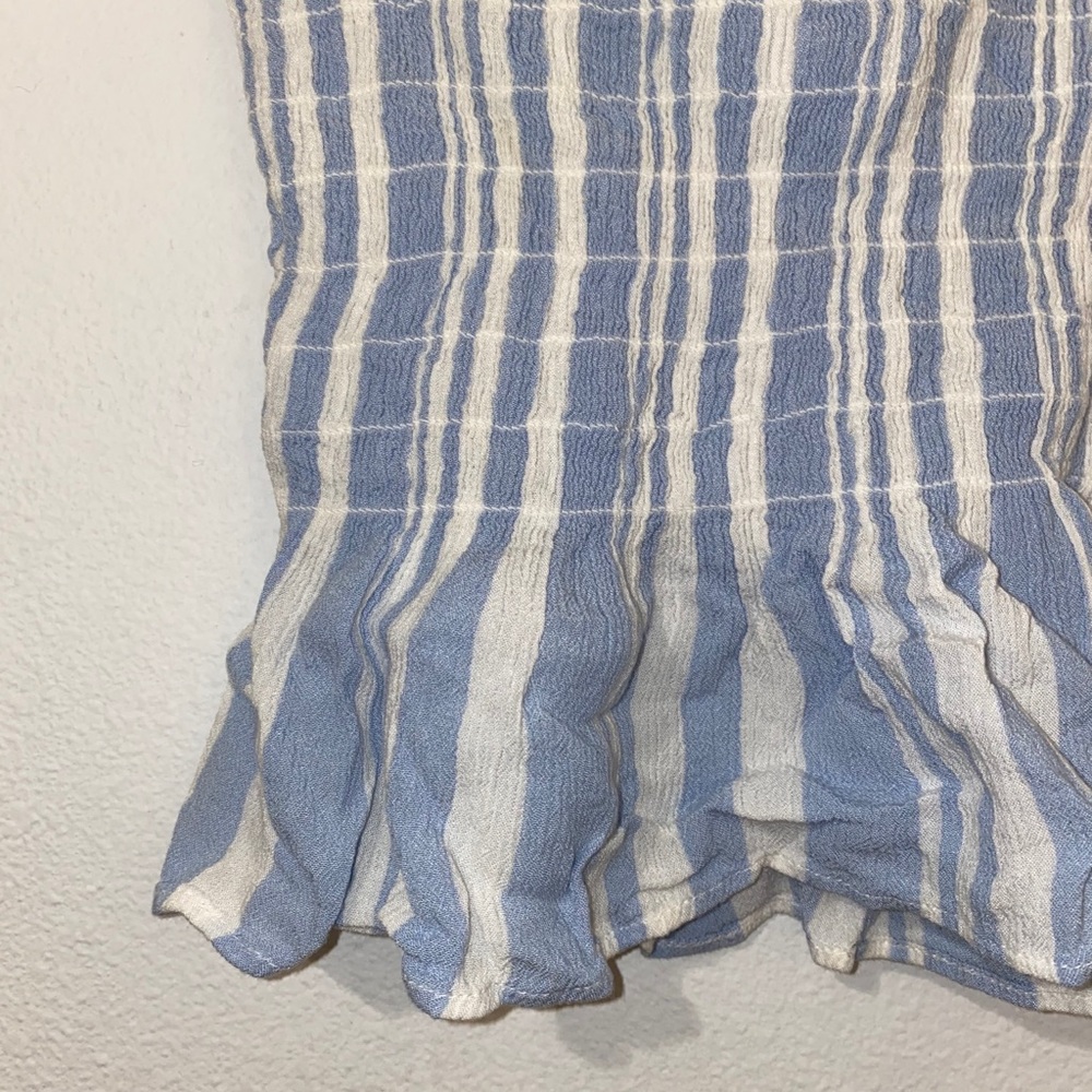 blue and white tube top - Picture 3 of 3